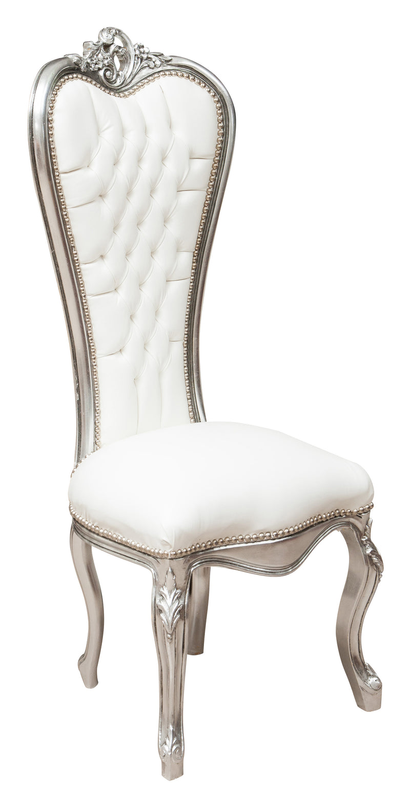 Biscottini Poltrona stile francese Luigi XVI in legno massello di faggio XVI, faggio,