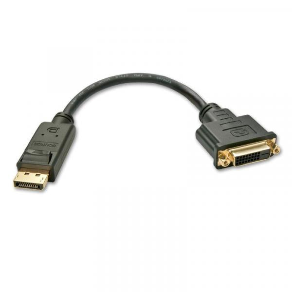 Adattatore DisplayPort a DVI DP Maschio (sorgente) / DVI Femmina (Monitor)