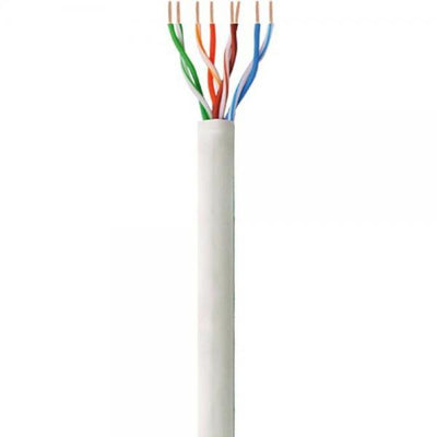 Techly Matassa Cavo Utp Rj45 Cat 6 Grigio Rigido 305metri Retail