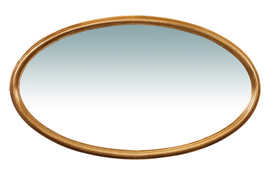 Biscottini Specchiera da parete verticale/orizzontale in legno finitura foglia oro anticata L72XPR4,5XH122 cm Made in Italy