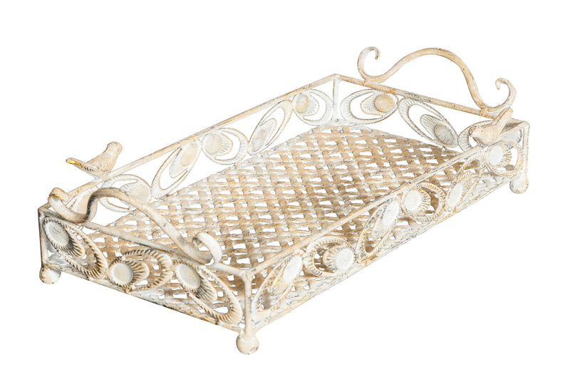 Biscottini Set di due vassoi in ferro