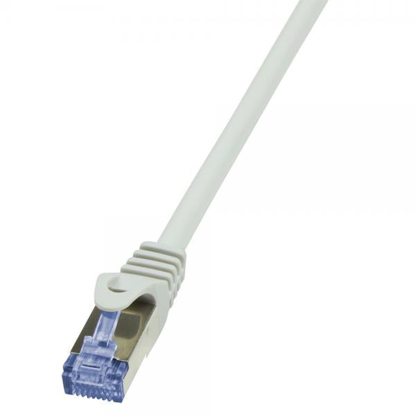 LogiLink 0.25m Cat.6A 10G S/FTP cavo di rete Grigio 0,25 m Cat6a S/FTP (S-STP)