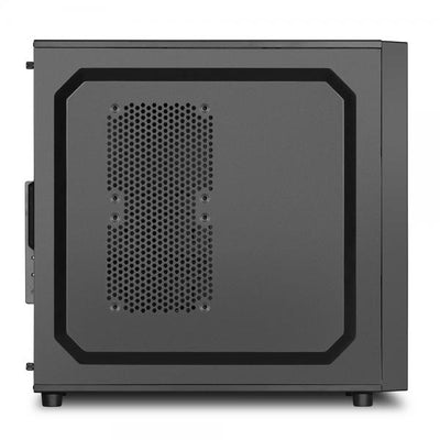 Case Sharkoon VS4-V - Atx, Micro/Mini Atx - Alimentatore NON presente - 2 porte USB 3.0 frontali, audio in/out - Nero