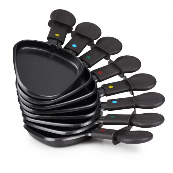 Princess Bistecchiera Raclette 8 Oval Griglia + Pietra 43x30cm 1200w