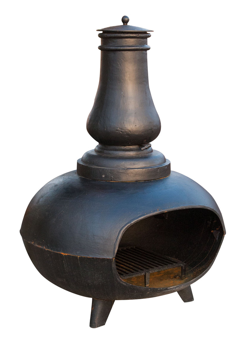 Biscottini Camino Stufa braciere a cipolla in fusione di ghisa Molto solido robusto