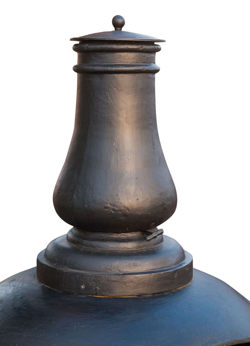 Biscottini Camino Stufa braciere a cipolla in fusione di ghisa Molto solido robusto