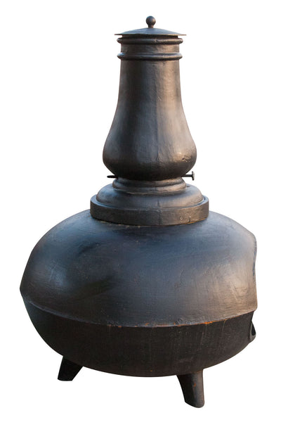 Biscottini Camino Stufa braciere a cipolla in fusione di ghisa Molto solido robusto