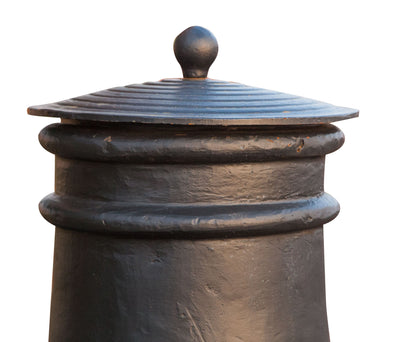 Biscottini Camino Stufa braciere a cipolla in fusione di ghisa Molto solido robusto