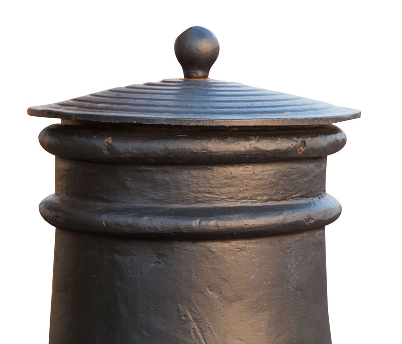 Biscottini Camino Stufa braciere a cipolla in fusione di ghisa Molto solido robusto