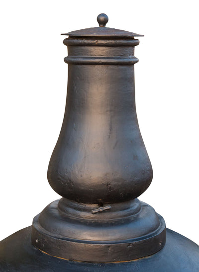 Biscottini Camino Stufa braciere a cipolla in fusione di ghisa Molto solido robusto