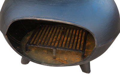 Biscottini Camino Stufa braciere a cipolla in fusione di ghisa Molto solido robusto