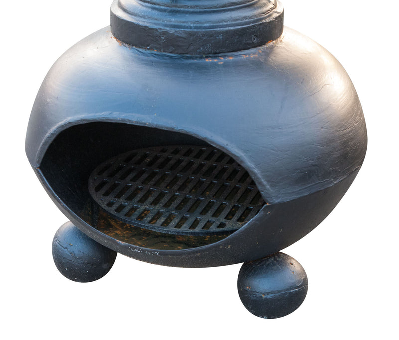 Biscottini Camino stufa braciere a cipolla in fusione di ghisa Molto solido robusto