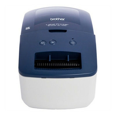 Stampante per Etichette Brother QL600BXX1 300 dpi 71 mm/s USB 2.0 Azzurro Bianco Nero Azzurro/Bianco