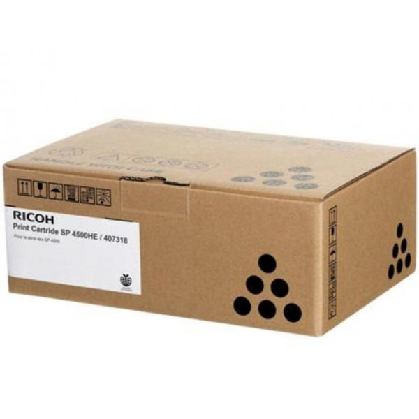 Ricoh 407318 cartuccia toner 1 pz Originale Nero (OEM Ricoh SP4510HE Ultra Hi Yield Toner 407318)
