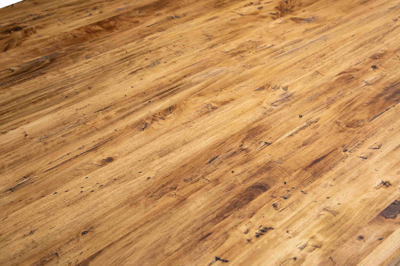 Biscottini TAVOLO COUNTRY IN LEGNO MASSELLO DI TIGLIO FINITURA NATURALE rettangolare