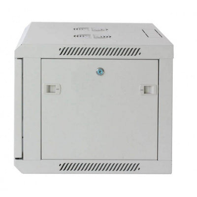 Armadio Rack 19'' a muro 12 unità sezione unica prof. 600mm Grigio