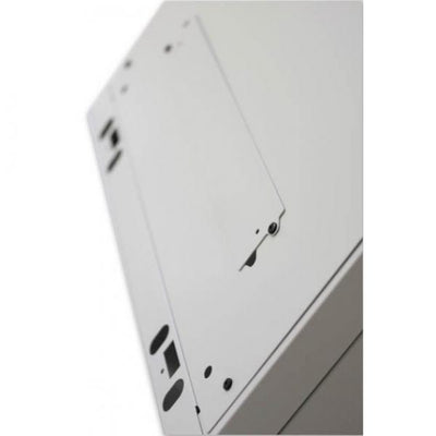 Armadio Rack 19'' a muro 20 unità sezione unica prof. 600mm Grigio