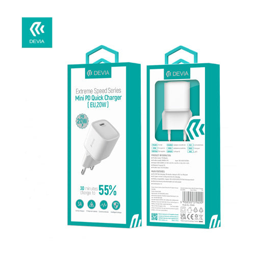 CARICA BATTERIE FAST PD SLIM 20W TIPO-C