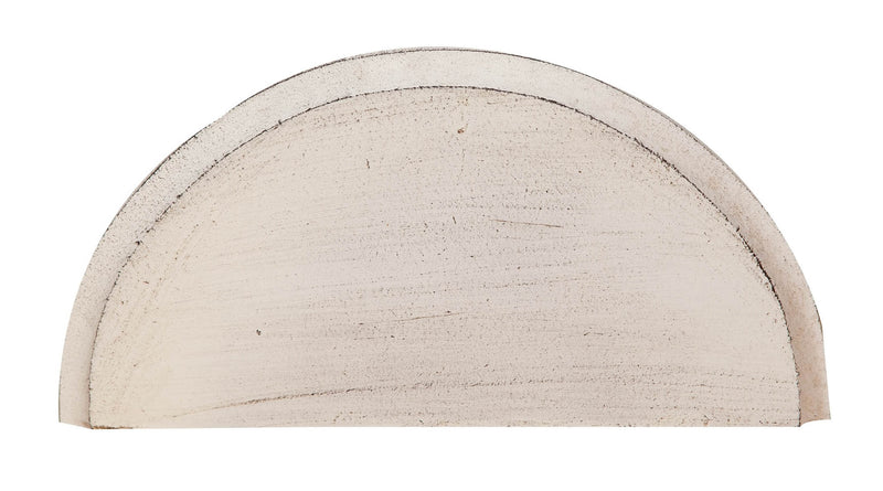 Biscottini Mensola a muro in legno finitura bianco anticato RIGHE Made in Italy Offerta