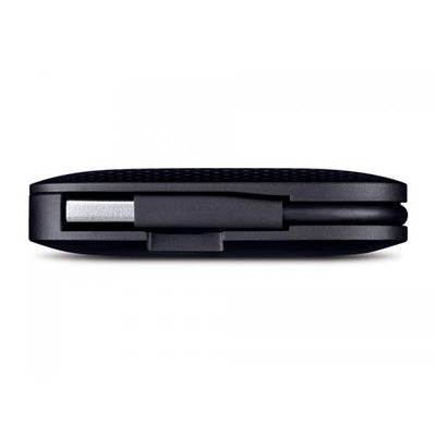 Hub portatile 4 Porte USB 3.0 / 2.0 - Design ultra compatto - Nero