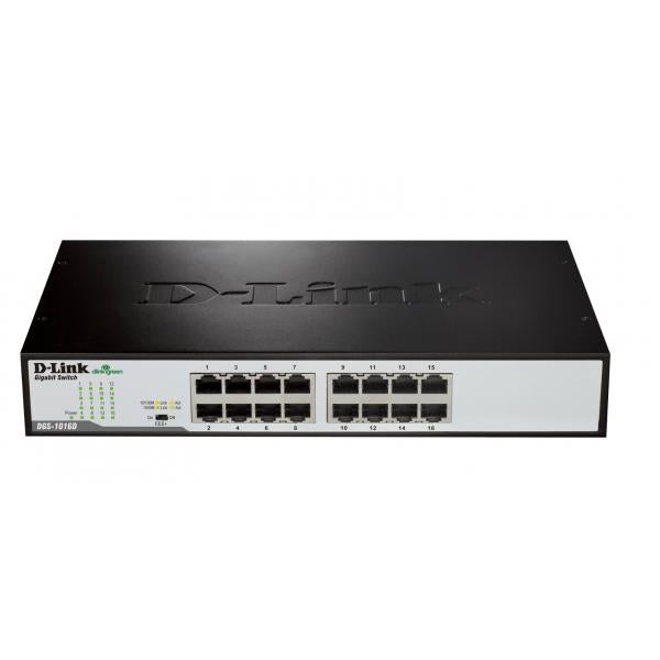 Switch16 porte Gigabit 1000 BASE T Rame connettore RJ-45 - Desktop