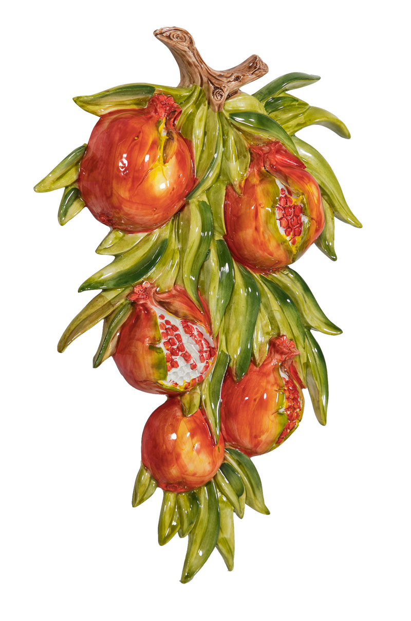 Biscottini FREGIO DECORO IN CERAMICA DI BASSANO L43XPR30XH6 CM MADE IN ITALY