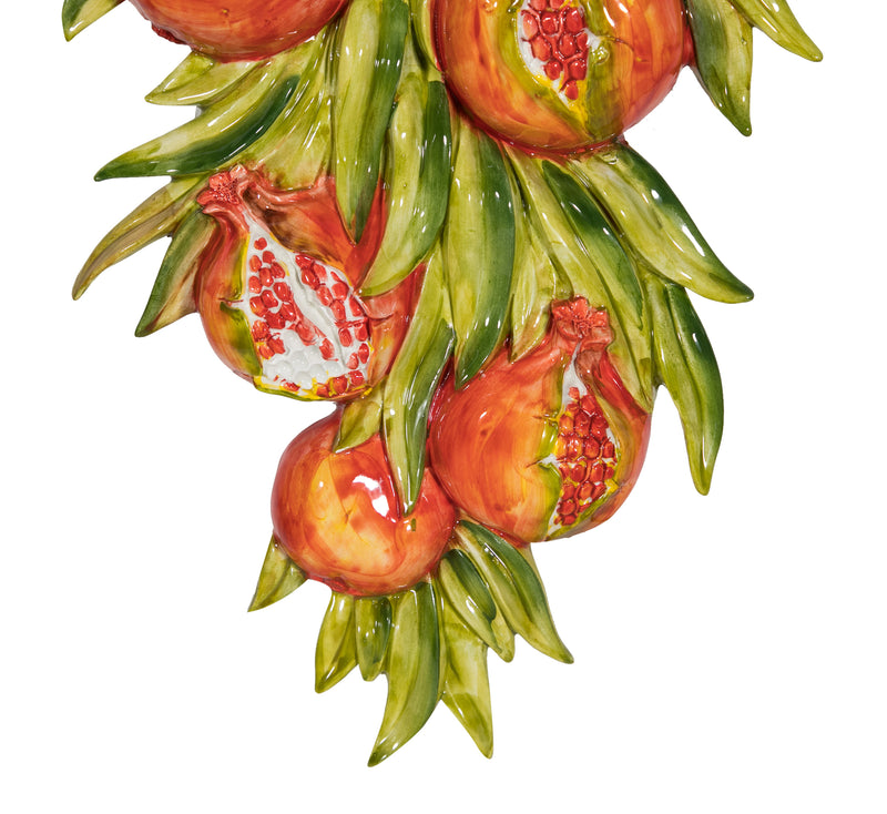 Biscottini FREGIO DECORO IN CERAMICA DI BASSANO L43XPR30XH6 CM MADE IN ITALY