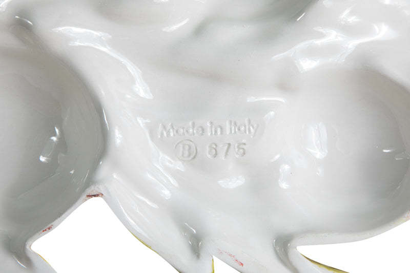 Biscottini FREGIO DECORO IN CERAMICA DI BASSANO L43XPR30XH6 CM MADE IN ITALY