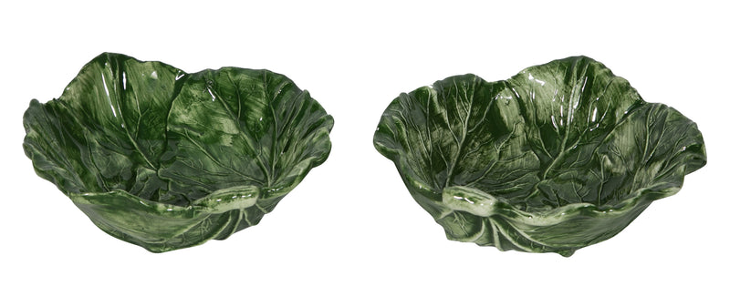 Biscottini SET 2 CIOTOLE IN CERAMICA DI BASSANO L22XP19XH7 CM MADE IN ITALY