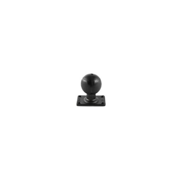 Zebra MT4510 kit di fissaggio Nero (RAM RECTANGULAR BASE - WITH 2.25IN RUBBER BALL)