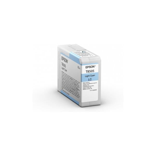Epson Singlepack Light Cyan T850500 (Epson T8505 - lys cyan - original - bl)