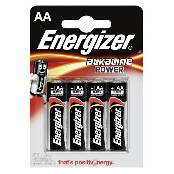 Batterie Energizer Stilo AA LR6 - Alcalina - 1.5V - 4 pezzi