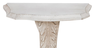 Biscottini MENSOLA A MURO IN LEGNO FINITURA BIANCO ANTICATO L30XPR15XH23 CM MADE IN ITALY