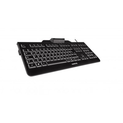 CHERRY KC 1000 SC tastiera Ufficio USB QWERTY Inglese US Nero (KC 1000 SC US/ENG wh KEYBOARD - USB KEYBOARD USB - Warranty: 12M)