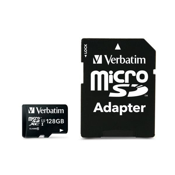 Memoria MicroSDXC 128 Gb - Transflash 128Gb - UHS-I Class 10 - con Adattatore