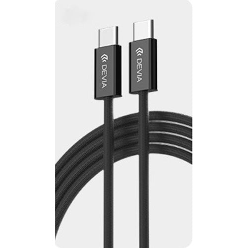 CAVO INTRECCIATO FAST DA C A C 60W 1MT B