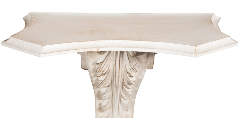 Biscottini MENSOLA A MURO IN LEGNO FINITURA BIANCO ANTICATO L39XPR24XH33 cm Made in Italy