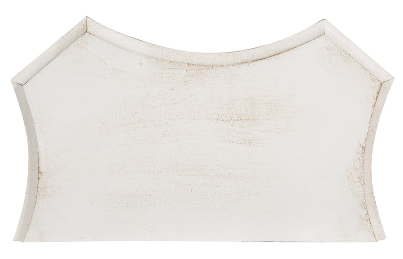 Biscottini MENSOLA A MURO IN LEGNO FINITURA BIANCO ANTICATO L39XPR24XH33 cm Made in Italy