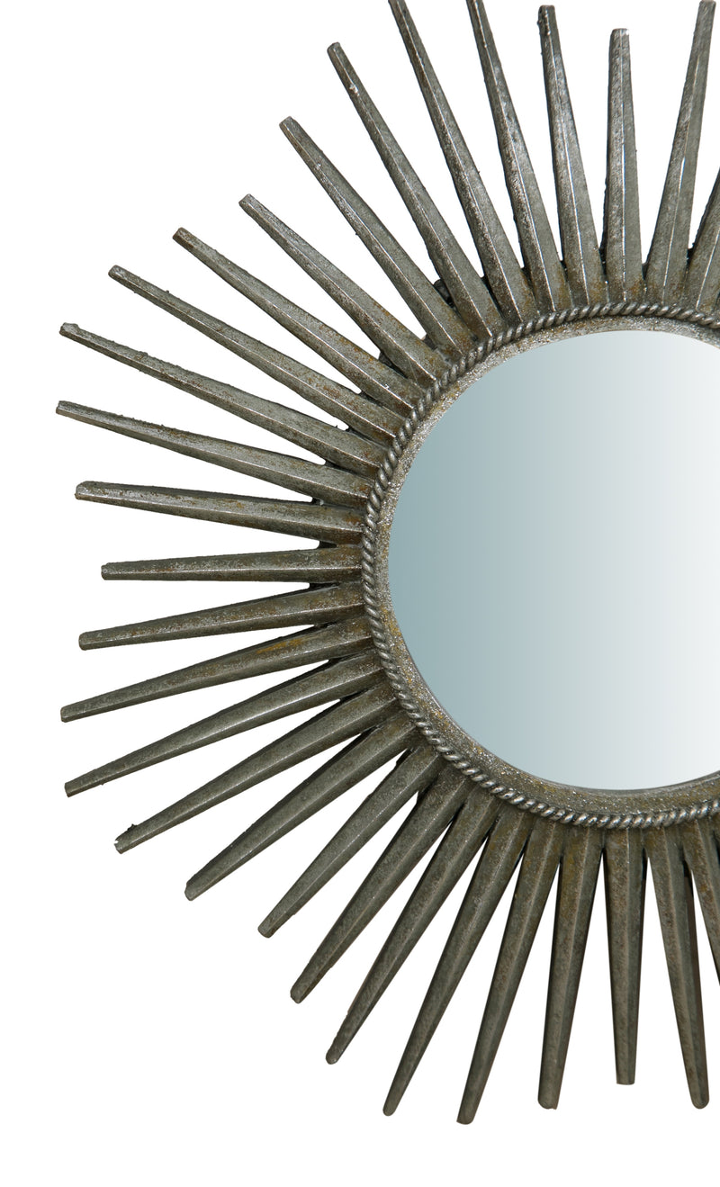 Biscottini SPECCHIERA DA APPOGGIO L24XPR3XH24 CM FINITURA ARGENTO ANTICATO. Realizzata