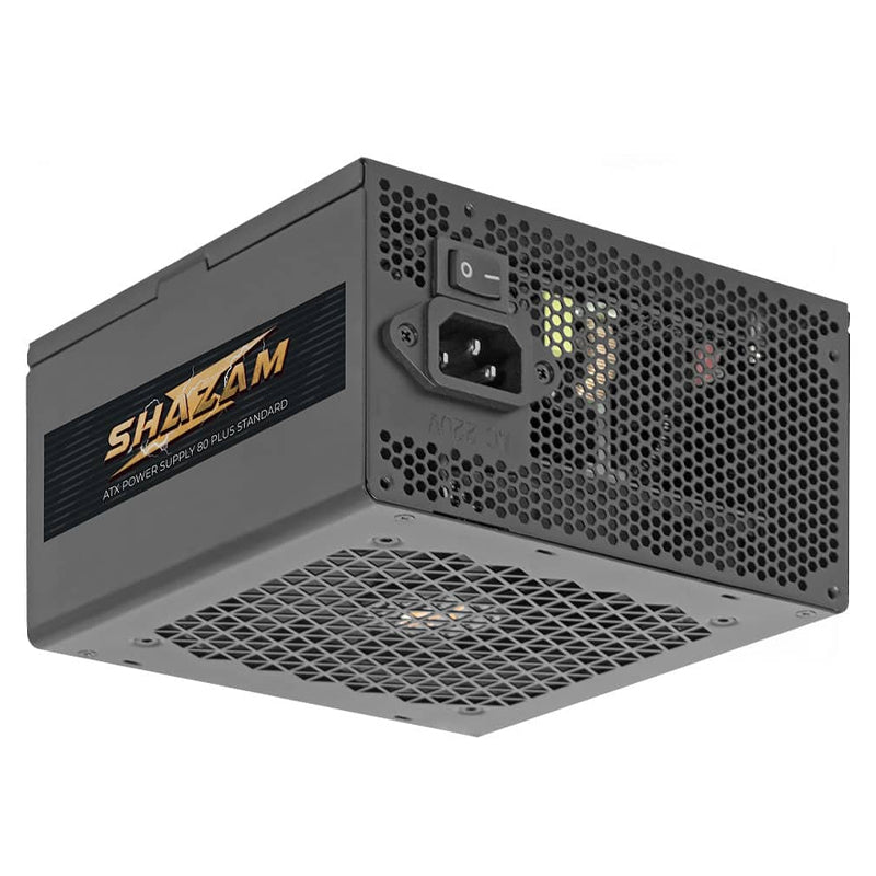 NOUA SHAZAM 500W - ALIMENTATORE DESKTOP PC 500W - 80 PLUS WHITE - VENTOLA 120MM