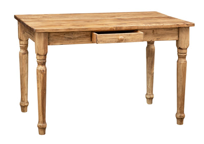 Biscottini Tavolo scrittoio Country in legno massello di tiglio. Made in Italy Offerta