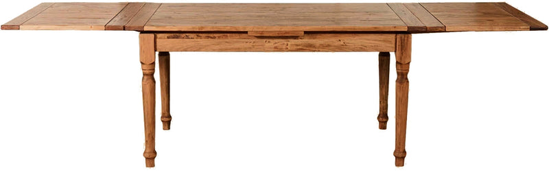 Biscottini Tavolo in legno massello di tiglio allungabile Country Made in Italy Offerta