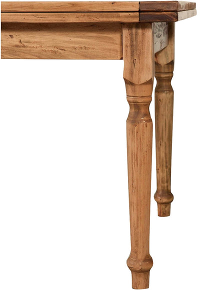 Biscottini Tavolo in legno massello di tiglio allungabile Country Made in Italy Offerta