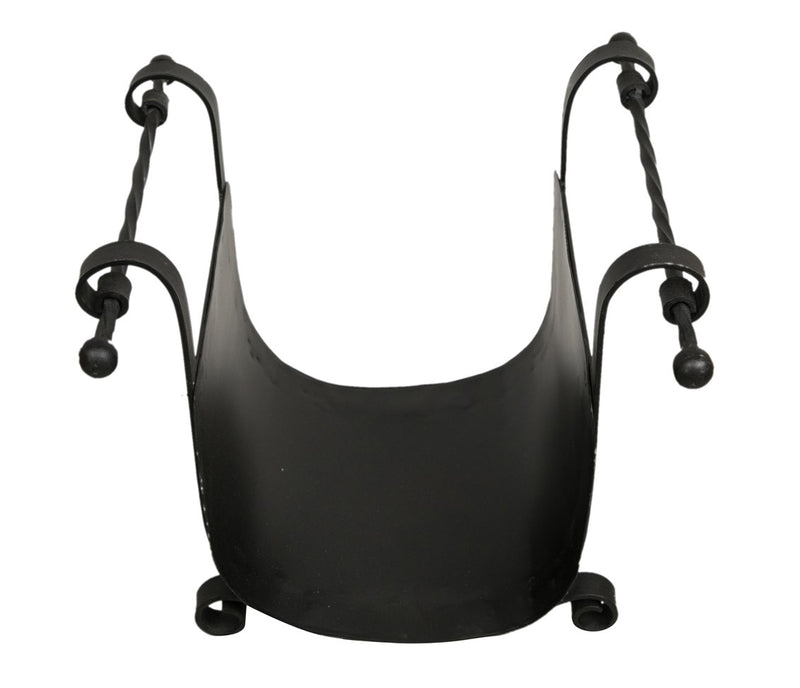 Biscottini PORTARIVISTE IN FERRO BATTUTO FINITURA NERA L45XPR44XH38 CM dimensioni Offerta