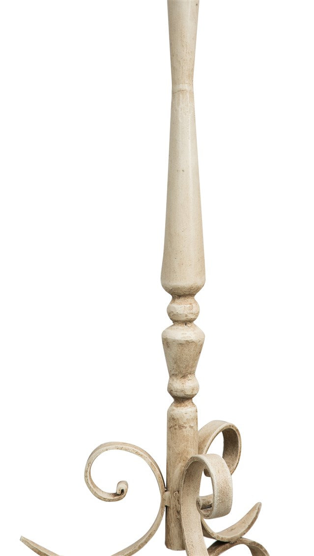 Biscottini CANDELIERE A PIANTANA IN FERRO BATTUTO L27XPR27XH82 CM CM.Tutte misure Offerta