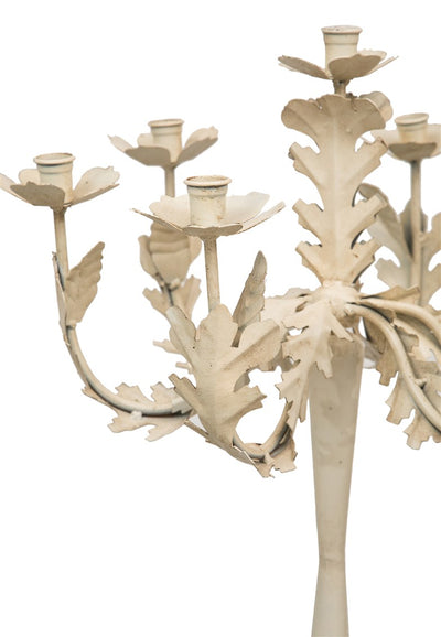 Biscottini CANDELIERE IN FERRO BATTUTO LAVORATO A MANO L48XPR48XH52 CM mano, finitura