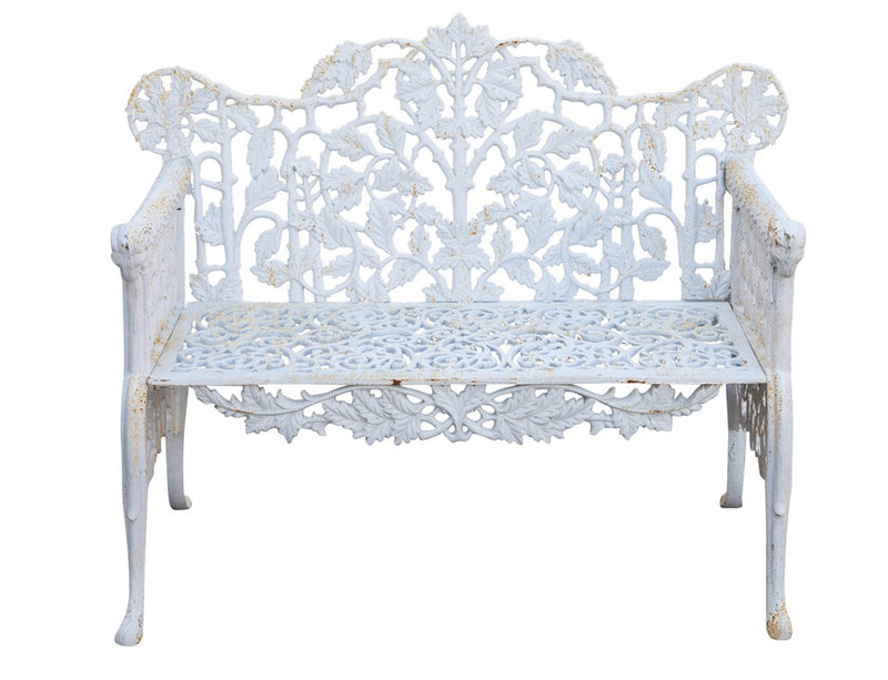 Biscottini PANCHINA IN GHISA L110XPR56XH86 CM Robusta stabile panca Offerta Speciale