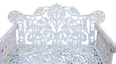 Biscottini PANCHINA IN GHISA L110XPR56XH86 CM Robusta stabile panca Offerta Speciale