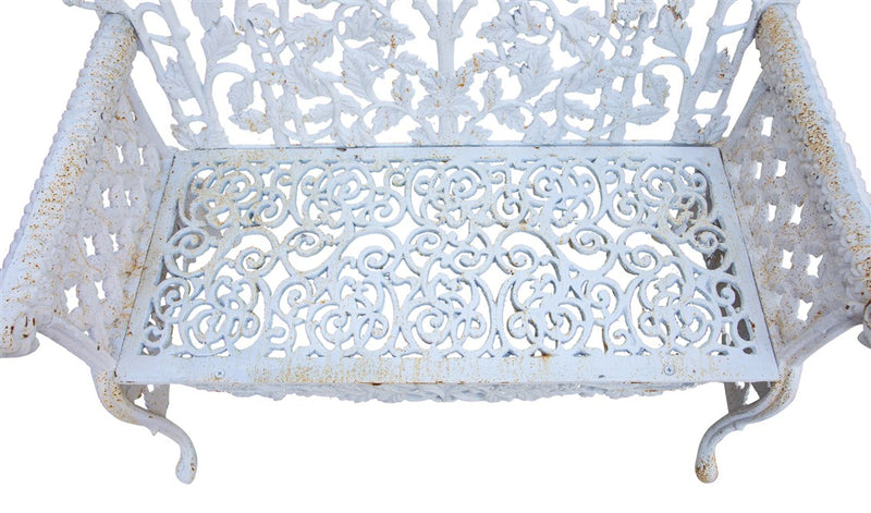 Biscottini PANCHINA IN GHISA L110XPR56XH86 CM Robusta stabile panca Offerta Speciale