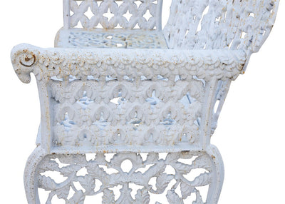 Biscottini PANCHINA IN GHISA L110XPR56XH86 CM Robusta stabile panca Offerta Speciale